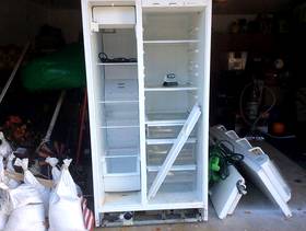 Freecycle Side by Side refrigerator
