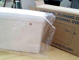 Freecycle Low level flushing cistern