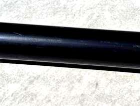 Freecycle FloPlast 110mm Black Soil Pipe Single Socket - 1m