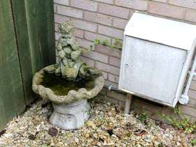 Freecycle Bird bath