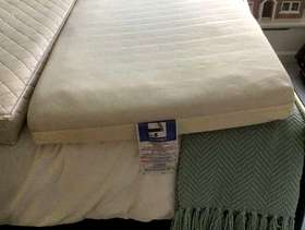 Freecycle 2 x pristine cot bed mattresses 70 x 140 cms
