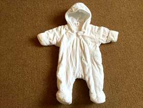 Freecycle Warm, New baby pram suit with inbuilt mittens - From ...