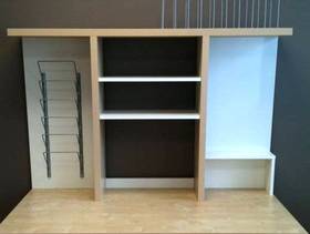 Freecycle IKEA Mikeal over desk shelves