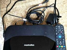 Freecycle Manhattan freeview box and remote control