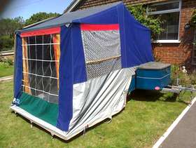 Freecycle Trailer tent