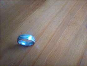 Freecycle Sterling silver ring