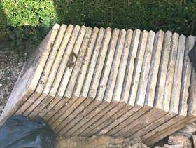 Freecycle 22 concrete slabs 60cm x 60cm