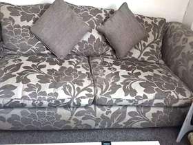 Freecycle Grey Three Seater Sofa in good condition
