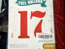 Freecycle Foil balloon 17