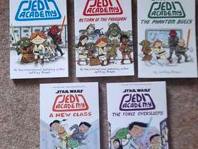 Freecycle Star Wars Jedi Adademy books x 5