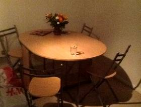 Freecycle Drop leaf table