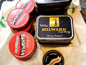 Freecycle Collection of old tobacco tins
