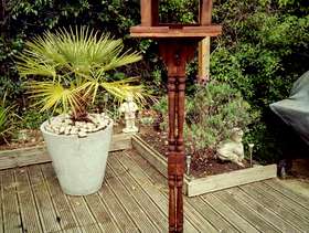 Freecycle 6ft Upcycled bird table