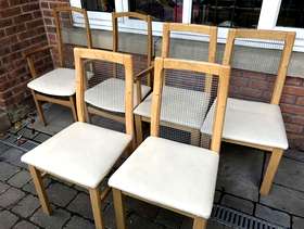 Freecycle Six dining room chairs