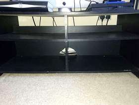 Freecycle Black TV Stand