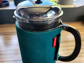 Freecycle Bodum large cafetiere with warm jacket