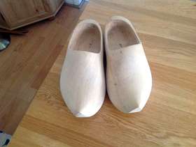 Freecycle Wooden Clogs