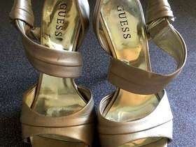 Freecycle Gold shoes size 4