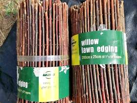 Freecycle Willow edging rolls