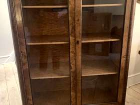 Freecycle Art deco glass cabinet
