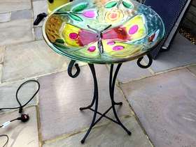 Freecycle Garden bird bath