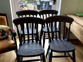 Freecycle Wooden chairs