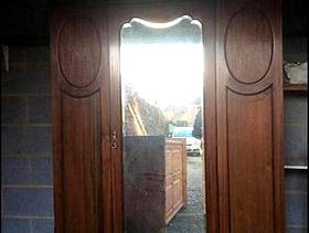 Freecycle Edwardian wardrobe