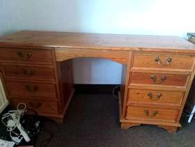 Freecycle Pine desk