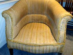 Freecycle Victorian Tub Chair