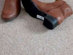 Freecycle New Tan Leather Boots