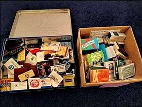Freecycle Matchbooks and matchboxes