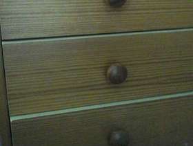 Freecycle Pine bedside drawer