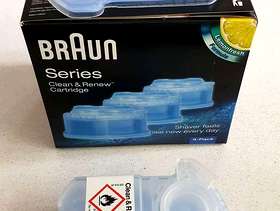 Freecycle 2 Braun Shaver Cleaning Cartridges - unused
