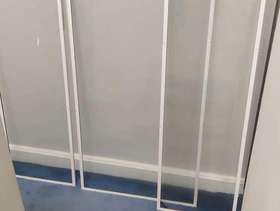 Freecycle Framed glass, idea for gardens