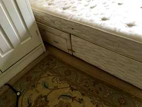 Freecycle King size divan bed and mattress