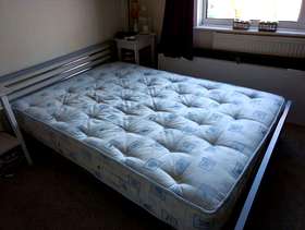 Freecycle Double bed and mattress
