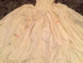 Freecycle Vintage Silk Ivory Wedding Dress