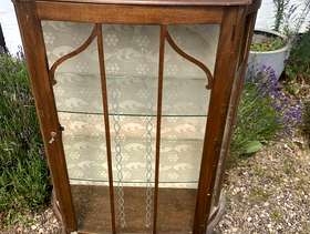 Freecycle Antique style glass cabinet
