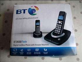 Freecycle Home twin cordless phones with answermachine