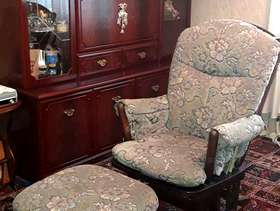 Freecycle Gliding chair and gliding stool