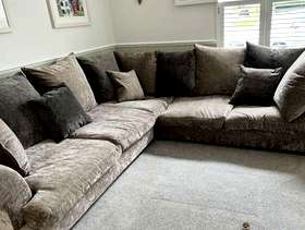 Freecycle Very large corner sofa