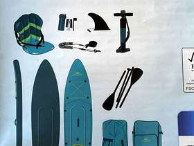 Freecycle Crane Paddle board set