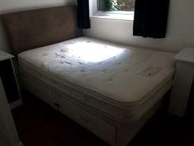Freecycle Double bed and mattress