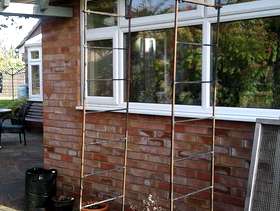 Freecycle Garden rose arch