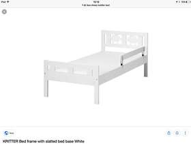 Freecycle Toddler Bed