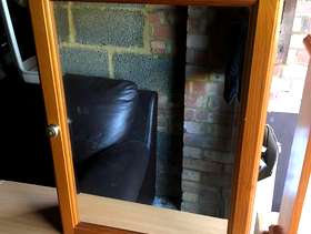 Freecycle Bathroom cabinet