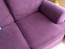 Freecycle Red 2 seater settee