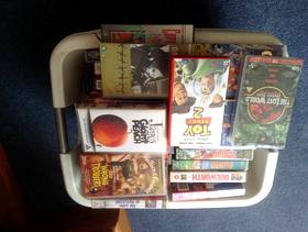 Freecycle VHS videos