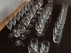 Freecycle All the glasses you need for Christmas!