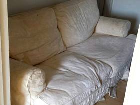 Freecycle Tetrad sofa - it is rather worn to be honest
